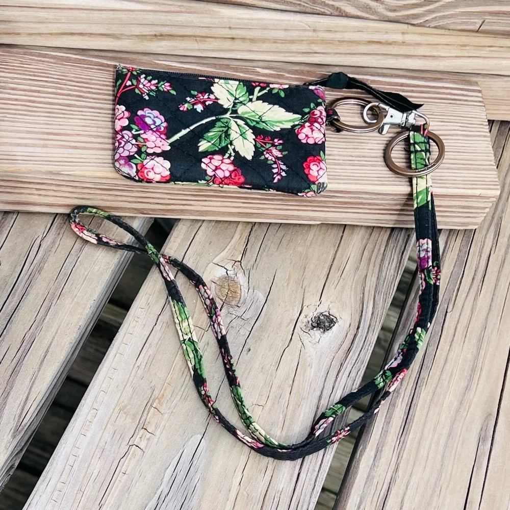 Vera Bradley Lanyard I.D. Wallet! VGUC! - Picture 2 of 12
